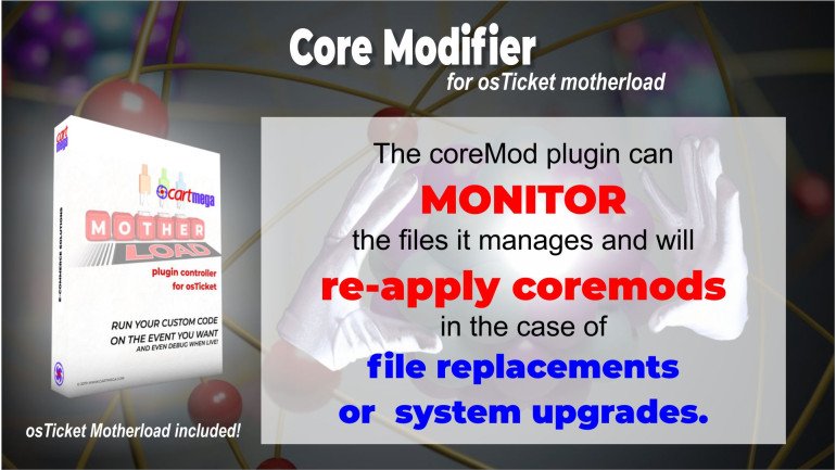 coreMod for osTicket