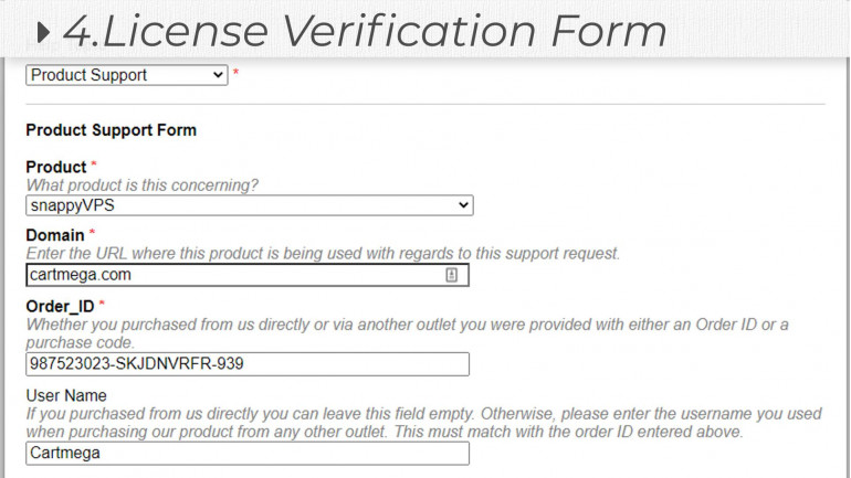 License Verification for osTicket (Digital Product & Software Registration)