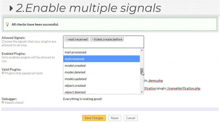 Motherload for osTicket (fast custom plugin development )