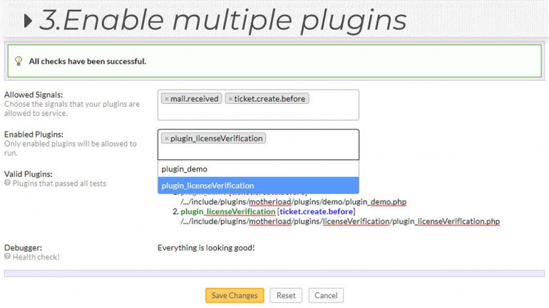 Motherload for osTicket (fast custom plugin development )