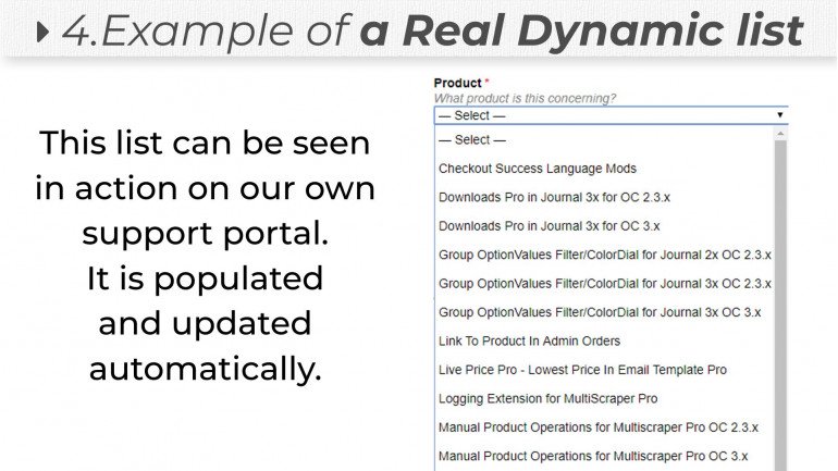 Real Dynamic Lists MSSQL for osTicket