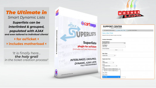 Superlists for osTicket Superlists for osTicket