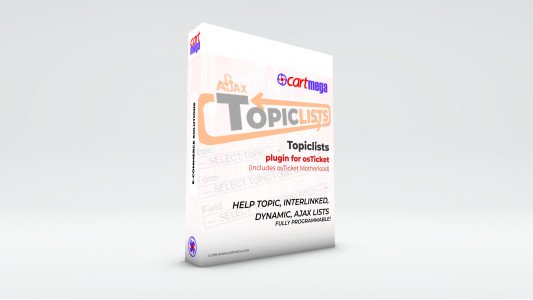 Topiclists for osTicket